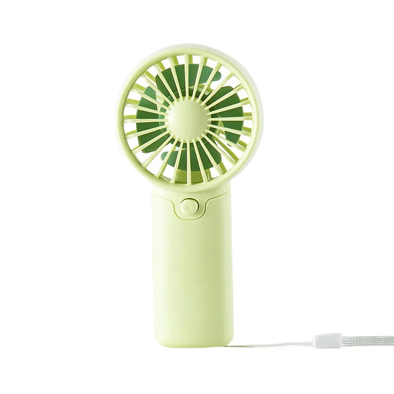 Mini ventilateur portable USB rechargeable - 3 vitesses - Silencieux