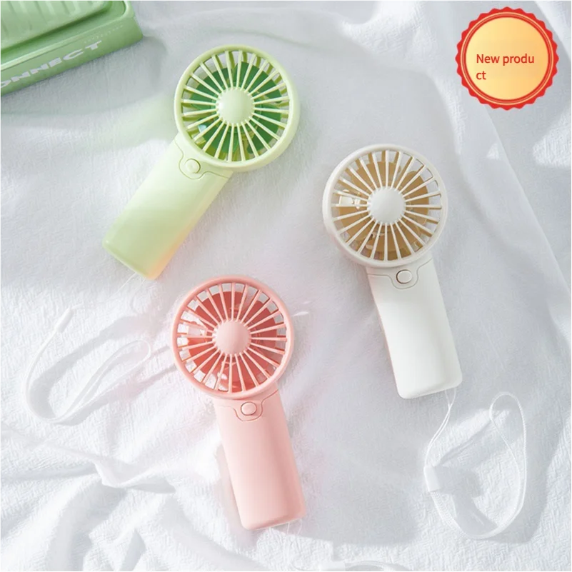 Mini ventilateur portable USB rechargeable - 3 vitesses - Silencieux